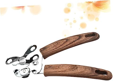 Heavy Duty Stainless Steel Can Opener with Grip Handle