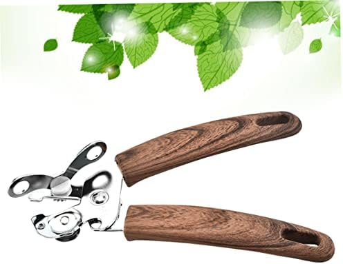 Zerodeko Adjustable Manual Can Opener with Lid Cutter and Magnetic Handle