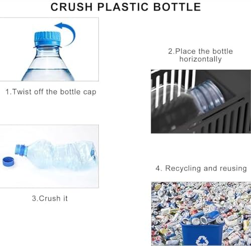 Electric Can Crusher for 8oz-16oz Cans 8 Cans at Once