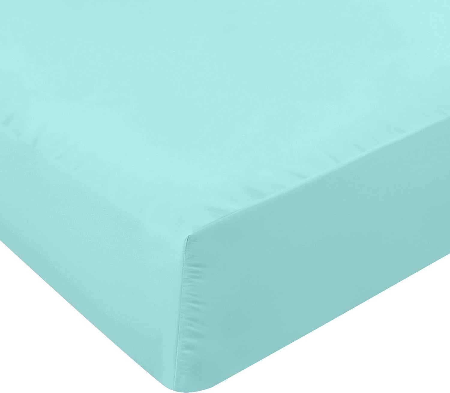 Utopia Bedding Twin Fitted Sheet Spa Blue
