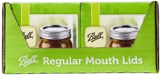 Ball Regular Mouth Lids for Mason Jars 12-Count 36 Total