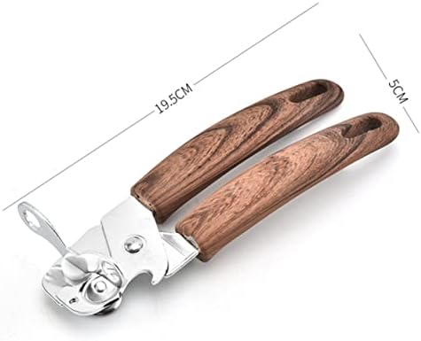 Heavy Duty Stainless Steel Can Opener with Grip Handle