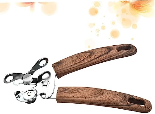 Zerodeko Adjustable Manual Can Opener with Lid Cutter and Magnetic Handle