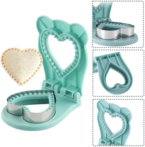 Heart Shape Sandwich Cutter and Sealer for Kids