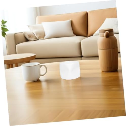 Ciieeo Mini White Porcelain Tea Cup and Candle Holder