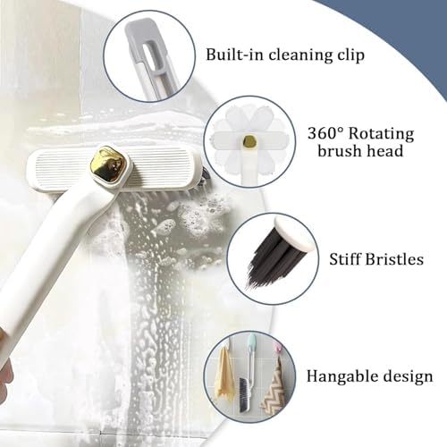 Hard Bristle Crevice Cleaning Brush 6pcs Set