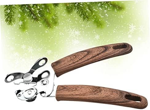 Heavy Duty Stainless Steel Can Opener with Grip Handle