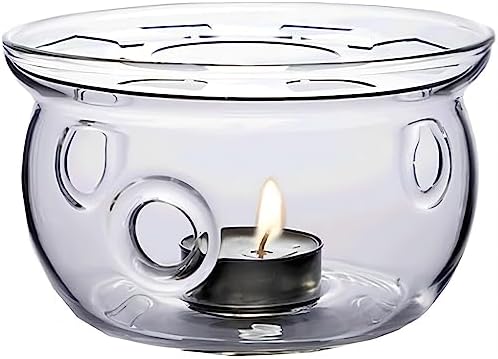 Bamboos Grocery LoKii Glass Teapot Warmer 6 Inches