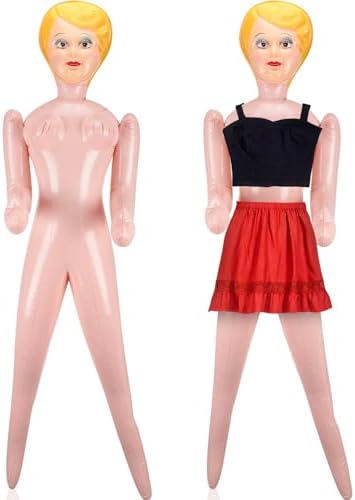 Liliful 59 Inch Inflatable Judy Doll Party Prop