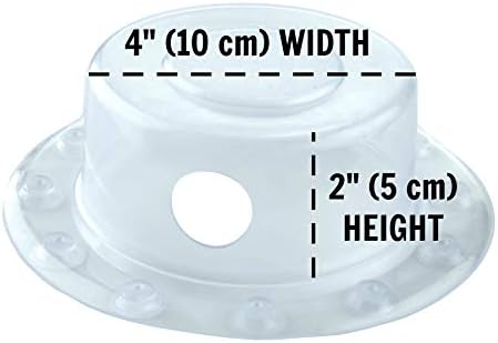 SlipX Solutions Bottomless Bath Overflow Drain Cover