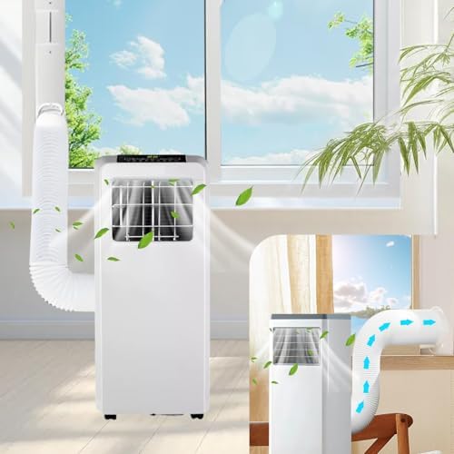 Portable AC Window Vent Kit with 59 Inch Exhaust Hose