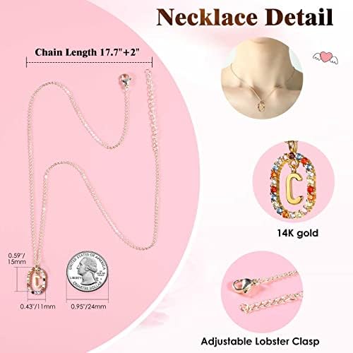 Cute Preserved Real Roses Bear Gift Box for Girlfriend with Initial Necklace