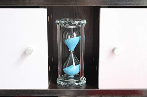 60 Minutes Hourglass Timer with Diamond Carving Design