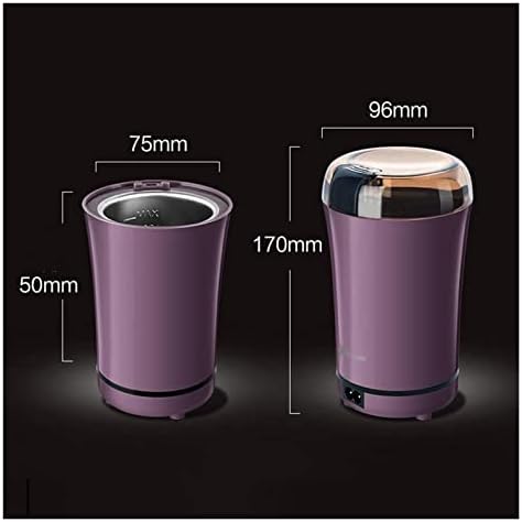 Refillable Pepper Mill Spices Grinder Purple