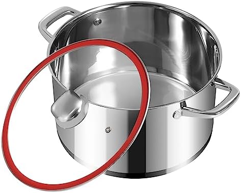 Stainless Steel Stock Pot 8 Qt With Lid