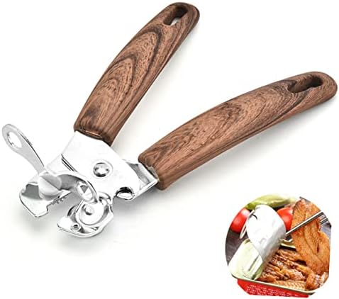 Zerodeko Adjustable Manual Can Opener with Lid Cutter and Magnetic Handle
