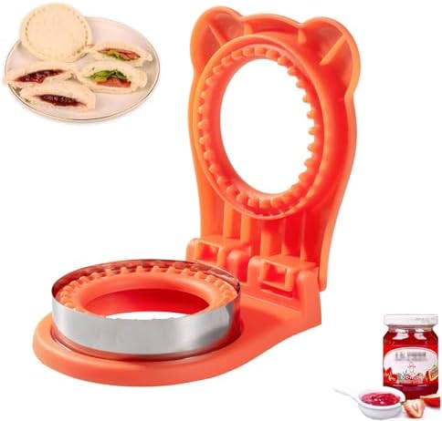 Uncrustable Sandwich Maker Orange 37 Inch Pocket Shape