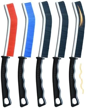 OILONG Hard Bristle Crevice Cleaning Brush 5Pack