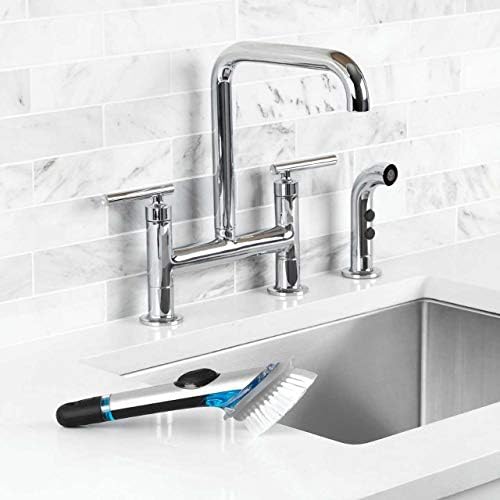 OXO Steel Soap Dispensing Dish Brush 10 In 1