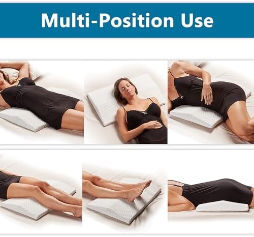 ComfiLife Lumbar Support Pillow for Back Pain Relief White Standard