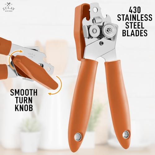 Zulay Kitchen Can Opener - Durable Stainless Steel