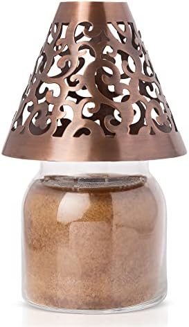 A Cheerful Giver Victorian Candle Shade Copper