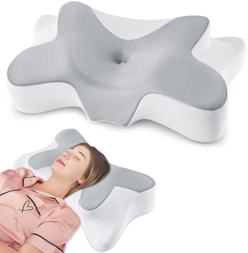 DONAMA Memory Foam Cervical Pillow for Sleeping Support