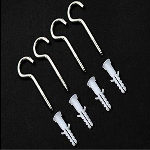 Mengersi Black Bed Canopy Curtains for Full Queen King Size Bed and Outdoor Use