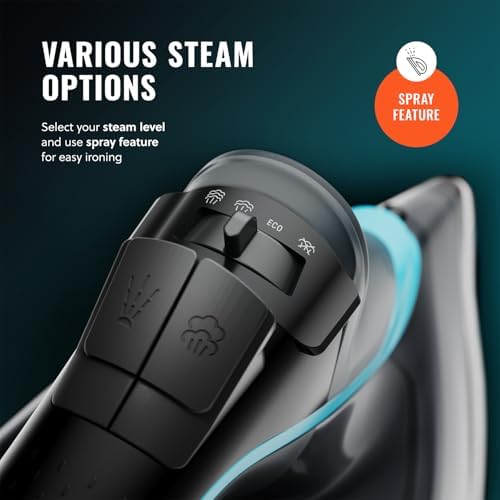 Pursteam SteamBurst 1750W Steam Iron