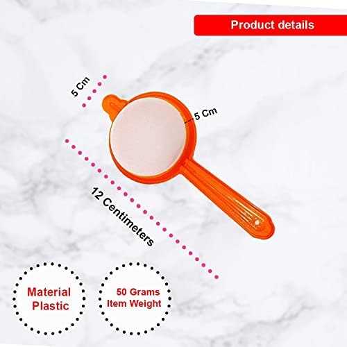 Plastic Tea and Coffee Strainers Set of 4 Multicolour