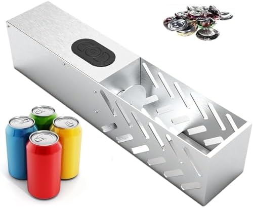 Electric Can Crusher Wall Mountable One Click