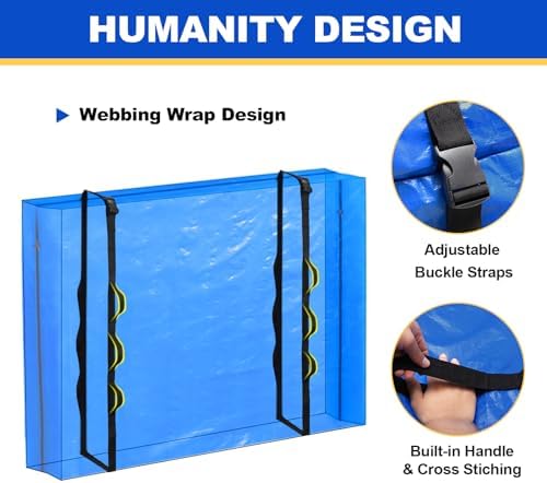 Ticonn Mattress Bags for Moving King Size