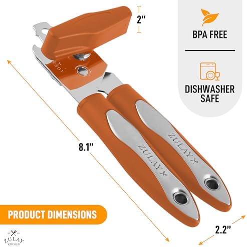Zulay Kitchen Can Opener - Durable Stainless Steel