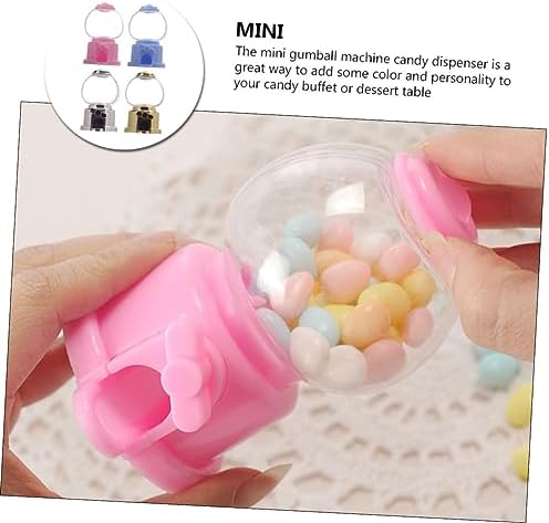 Ciieeo 16pcs Plastic Gumball Machine Dispenser for Party Decorations