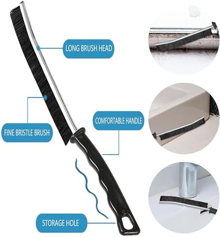 Hard Bristle Crevice Cleaning Brush 6pcs Set