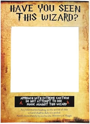LaVenty Wizard Photo Booth Frame Prop