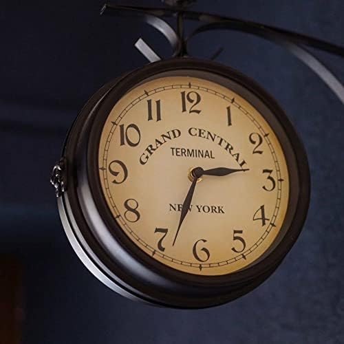 BELMAKS Vintage Double Sided Wall Clock