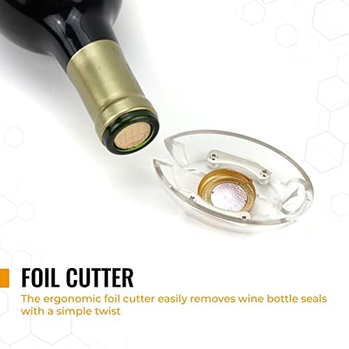 4-Piece Rose Gold Wine Opener Set