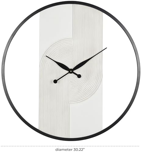Novogratz Deco 79 Modern Geometric Wall Clock