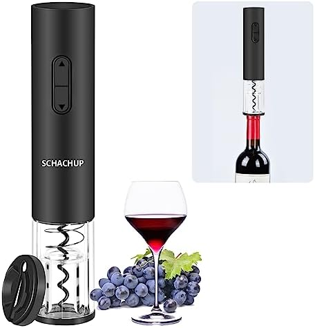 SCHACHUP Electric Wine Opener with Foil Cutter