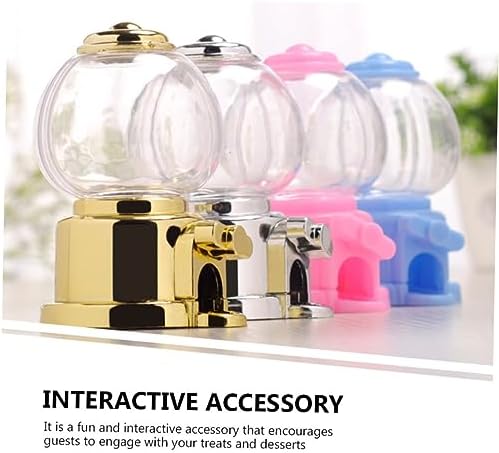 Ciieeo 16pcs Plastic Gumball Machine Dispenser for Party Decorations