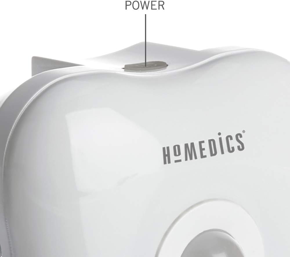 Homedics TotalClean UV-C Plug-In Air Sanitizer - White
