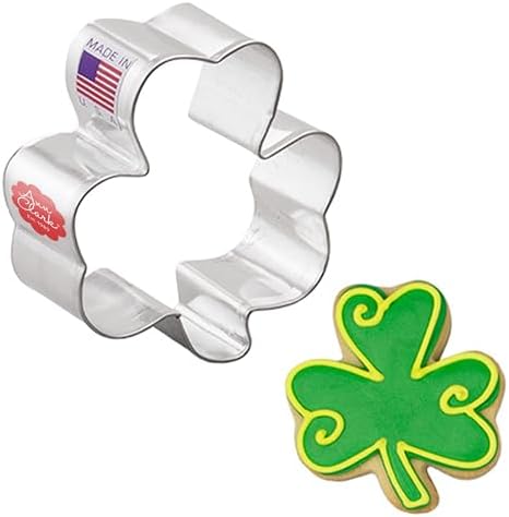 Shamrock Cookie Cutter 25 Inches Made in USA