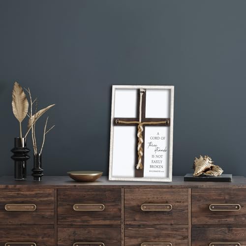 Surfapans Three Strand Unity Wedding Sign Wood Frame