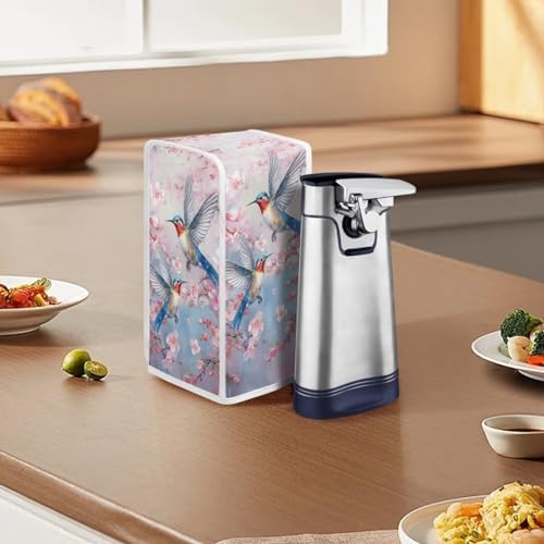 Peach Blossom Can Opener Dust Cover for Electric Can Opener