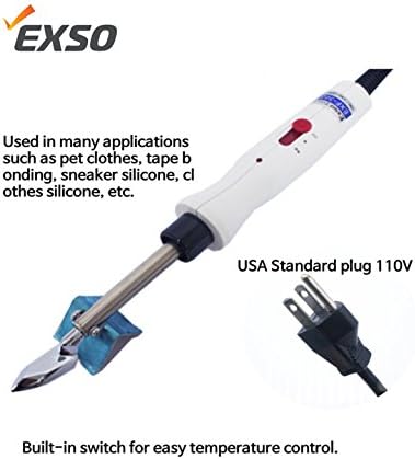 Exso Rigid Mini Iron for Smooth Filament and Pet Clothes