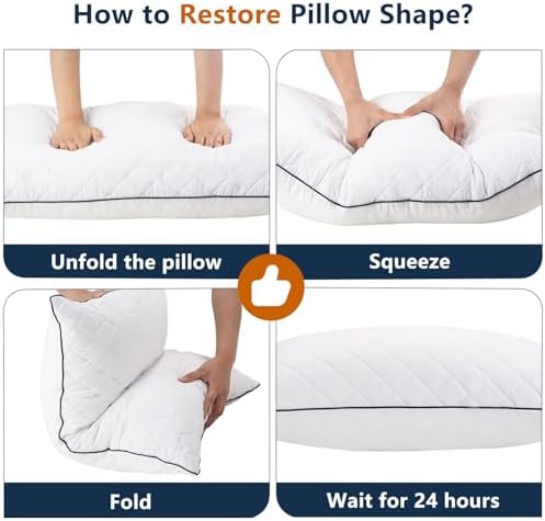 Cooling Memory Foam Body Pillow Insert for Adults