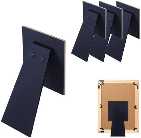T Tulead Black Cardboard Easel Back for Picture Frames