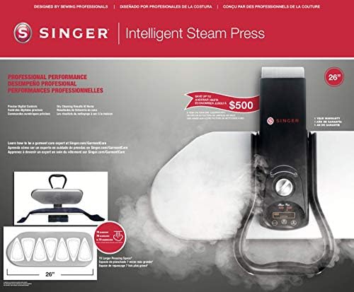 Singer Intelligent Steam Press 26 With Stand White