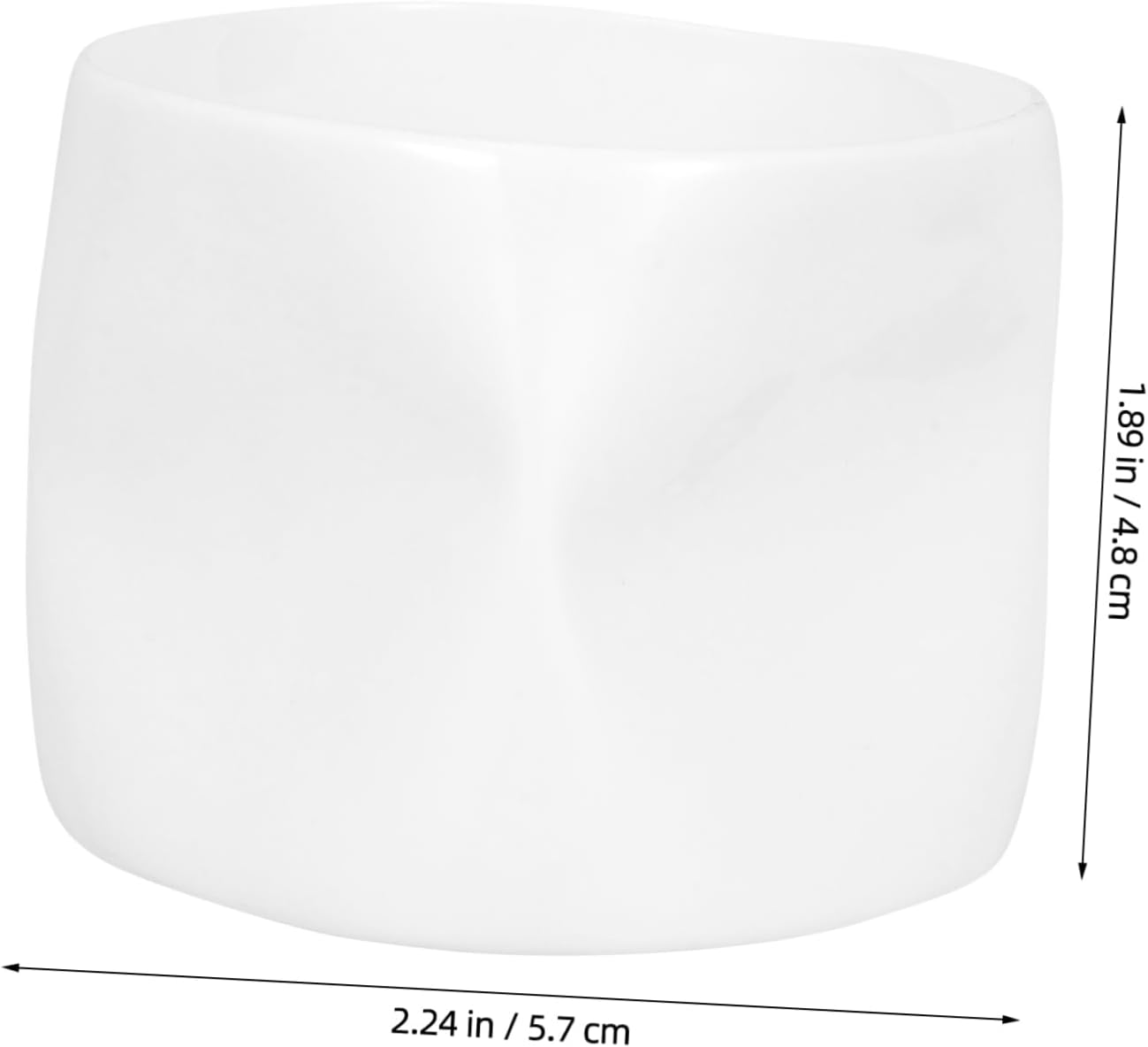 Ciieeo Mini Teacup Ceramic Candle Holder